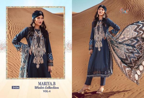 Shree Mariya B Winter Collection 4 Pashmina Pakistani Salwar Kameez